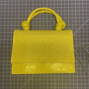 Chartreuse Crystal Bag